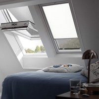 VELUX Verdunkelungsrollo manuell DG 087 1025S Weiß, Schiene: