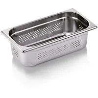 Was 7113 100 Serie 71 Chromnickelstahl Gastronormbehälter mit Stapelrand,