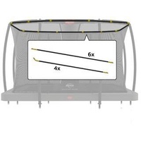 Berg Toys BERG Fiberglasstangen-Set für Ultim Sicherheitsnetz Deluxe 330,