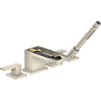 Hansgrohe Axor MyEdition 4-Loch Wannenrandarmatur ohne Platte - brushed