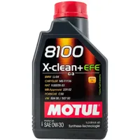 Motul 8100 X-CLEAN+ EFE 0W-30 1 l