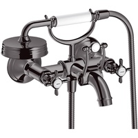 Hansgrohe Axor Montreux 2-Griff Wannenarmatur Aufputz mit Kreuzgriff -
