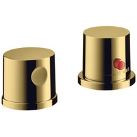 Hansgrohe Axor Uno 2-Loch Wannenrandarmatur Thermostat, polished gold optic