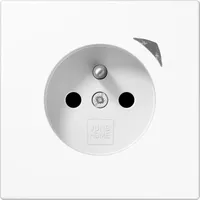 Jung BTLS1521FSEWW HOME Steckdose Energy, französisch/belgisches System, 16 A