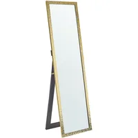 Beliani Stehspiegel, Gold