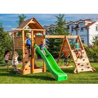 Fungoo Spielturm »FORTRESS Spider+",teak,