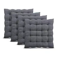 BestLivings Stuhlkissen Lissabon 40 x 40 cm Grau 4er