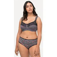 Ulla Popken Ulla Popken, Damen, große Größen, Relief-Bra, Houndstooth