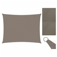 VidaXL Sonnensegel Oxford-Gewebe Rechteckig 4x6 m Taupe