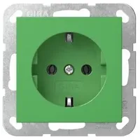 Gira SCHUKO-Steckd. System 55 Grün