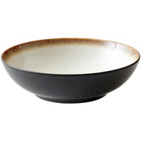Bitz Salatschüssel, Schüssel/Schale aus Steinzeug, Spülmaschinenfest, Durchm. 24 cm,