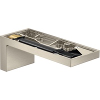 Hansgrohe Axor MyEdition Wanneneinlauf ohne Platte brushed nickel