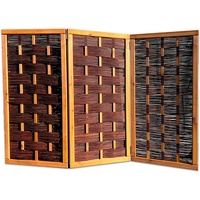 Noor Paravent Deluxe Weide 3-teilig 150 cm x 180