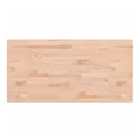 VidaXL Waschtischplatte 80x40x1,5 cm Massivholz Buche