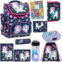 Goldkids Set 10er Schulranzen Ranzen Tornister Federmappe Turnbeutel Gummizugmappe