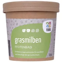 Natürlich pfotengemacht gmbh Yuki cares Grasmilben Pfotenbad für Hunde