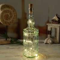 MARELIDA LED Drahtlichterkette KORKEN - für Flaschen - Flaschenlicht