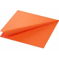 Duni Servietten, sun orange, 3-lag., 33x33 cm, 1/4 Falz,