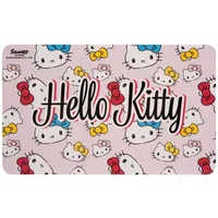 UNITED LABELS Hello Kitty Brettchen -Allover - Frühstücksbrettchen Schneidebrettchen