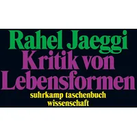Suhrkamp Kritik von Lebensformen