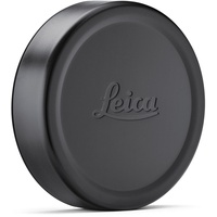 Leica Objektivdeckel Q, E49, Aluminium schwarz eloxiert