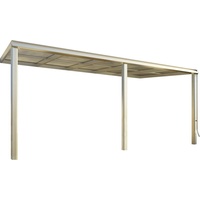BECKMANN Terrassendach BECKMANN "Exklusiv Gr. 3", grau (anthrazit), B:508cm