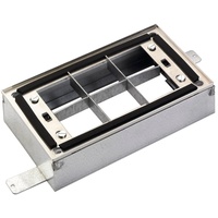 Zehnder Teleskoprahmen für Bodeneinbau 90-160 mm
