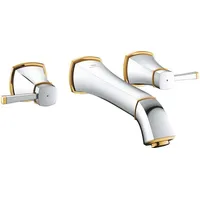 Grohe Grandera 3-Loch-Waschtischbatterie - chrom/gold