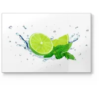Deqori Schneidebrett aus Glas | groß 30x20 cm |