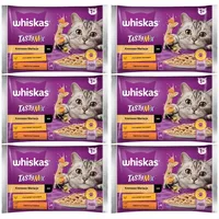 Whiskas Tasty Mix Cremige Variationen Huhn Lamm Pute in