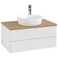 Villeroy & Boch Antao Waschtischunterschrank 800x360x500mm L19151GF mit Beleuchtung