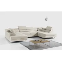 MKS Meble Ecksofa, Wohnzimmer U Couch mit Bettkasten -