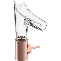 Hansgrohe Axor Starck V Einhebel-Waschtischmischer 140 mit Glasauslauf -