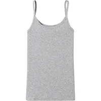 SCHIESSER Spaghettitop Pure Rib Unterhemd, Allergikergeeignet, Spaghettiträger, für Damen,