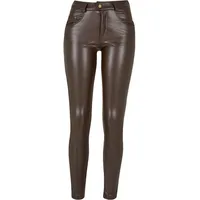 URBAN CLASSICS Synthetic Leather Hosen Brown 29