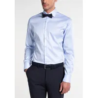 Eterna Langarmhemd »SLIM FIT«, NON IRON (bügelfrei) Eterna hellblau