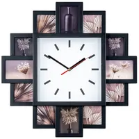 Levandeo Bilderrahmen Collage schwarz 40x40 cm 12 St.