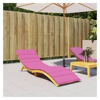 VidaXL Sonnenliegen-Auflage Rosa Oxford-Gewebe
