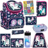 Goldkids Schulranzen Set 10er Ranzen Tornister Federmappe Turnbeutel Gummizugmappe