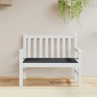 VidaXL Gartenbank-Auflage Schwarz 100x50x3 cm Oxford-Gewebe