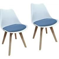 Hti-Living Stuhl Atlanta Webstoff 2er-Set