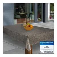 Laro Wachstuch-Tischdecke Abwaschbar Wachstischdecke PVC Plastik-Tischdecken Eckig Meterware Abwischbar,