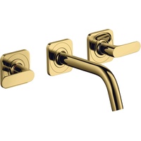 Hansgrohe Citterio M 3-Loch Waschtischarmatur Polished Gold Optic