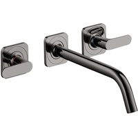 Hansgrohe Citterio M 3-Loch Waschtischarmatur Polished Black Chrome