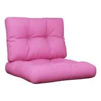 VidaXL Palettenkissen 2-tlg. Rosa Stoff