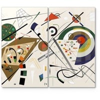 Deqori Herdabdeckplatten Glas | 2er Set 60x52 cm |