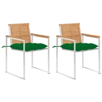 VidaXL Gartenstuhl 56 x 56 x 85 cm grün