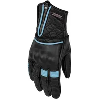 Rusty Stitches Lilly Handschuhe - Schwarz/Hellblau / M
