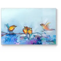 Deqori Schneidebrett aus Glas | groß 30x20 cm |
