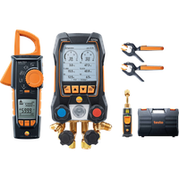 TESTO 570s Smart Vakuum Set Digitale Monteurhilfe/Kältemittel-Messgerät (0564 5704)